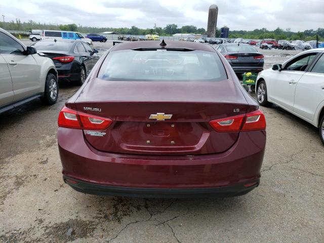 1G1ZB5ST8GF276111 - 2016 CHEVROLET MALIBU LS BURGUNDY photo 6