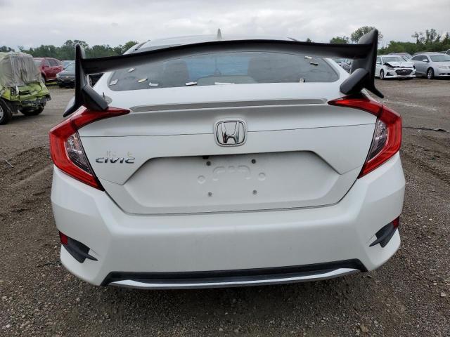 JHMFC1F79KX004133 - 2019 HONDA CIVIC EXL WHITE photo 6