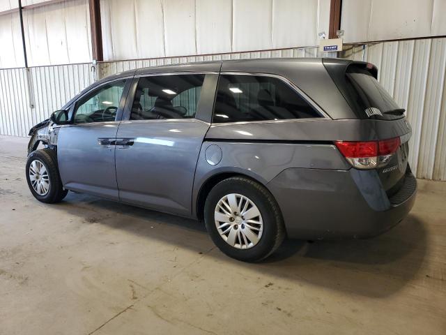 5FNRL5H25GB135472 - 2016 HONDA ODYSSEY LX GRAY photo 2