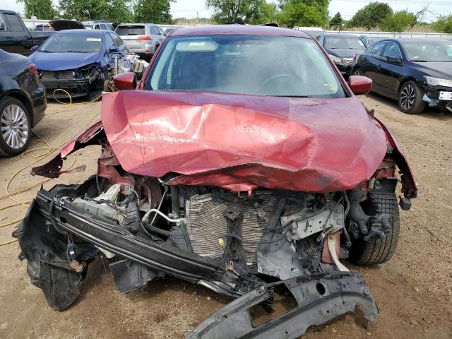 3N1AB7AP9GY308824 - 2016 NISSAN SENTRA S RED photo 5