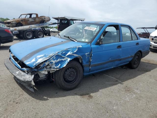 1N4EB31B4MC718422 - 1991 NISSAN SENTRA BLUE photo 1