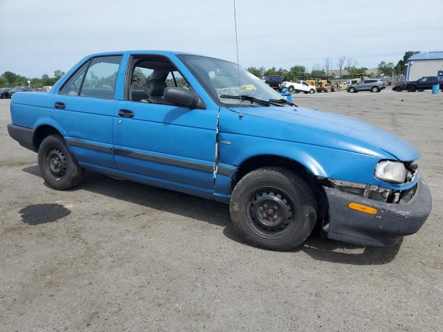 1N4EB31B4MC718422 - 1991 NISSAN SENTRA BLUE photo 4