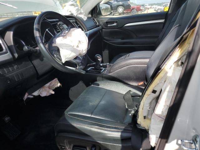 5TDKKRFHXES016960 - 2014 TOYOTA HIGHLANDER XLE WHITE photo 7