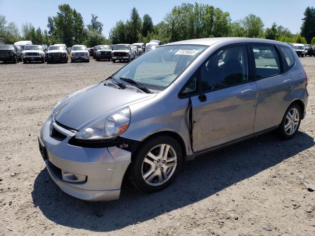 JHMGD37687S039852 - 2007 HONDA FIT S 银色 照片 1