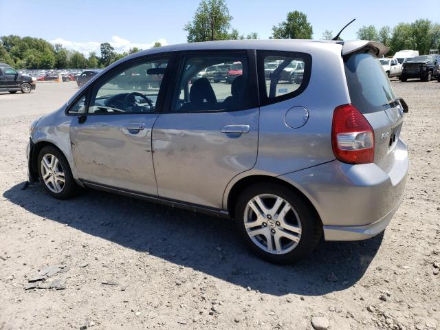 JHMGD37687S039852 - 2007 HONDA FIT S 银色 照片 2