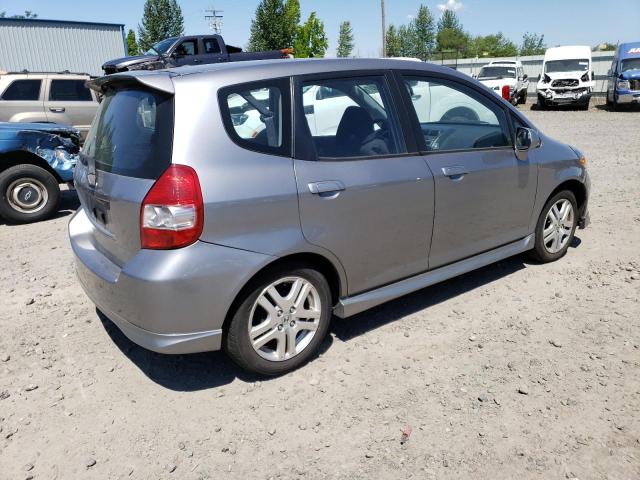 JHMGD37687S039852 - 2007 HONDA FIT S 银色 照片 3