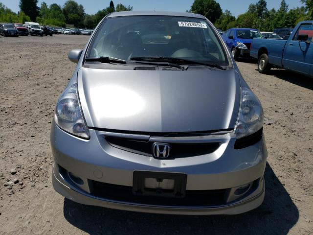 JHMGD37687S039852 - 2007 HONDA FIT S 银色 照片 5