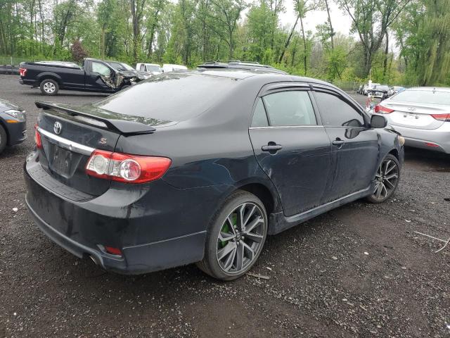 2T1BU4EEXBC685318 - 2011 TOYOTA COROLLA BASE Czarny zdjęcie 3