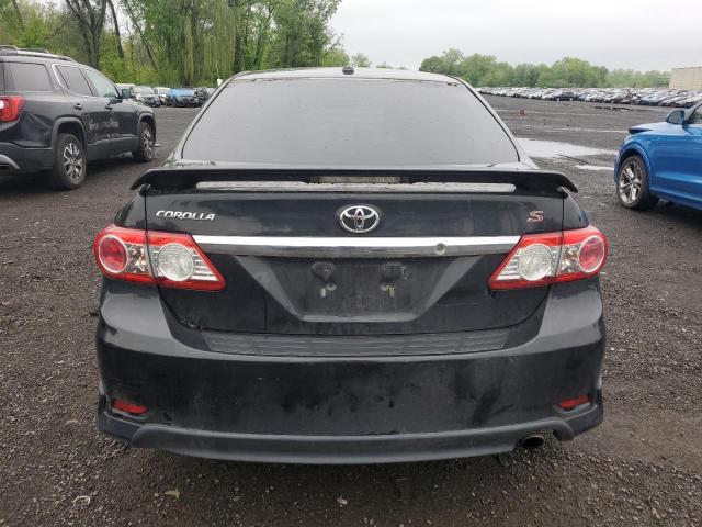 2T1BU4EEXBC685318 - 2011 TOYOTA COROLLA BASE Czarny zdjęcie 6