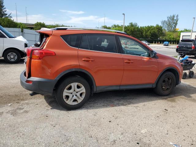 JTMZFREV7FD054833 - 2015 TOYOTA RAV4 LE ORANGE photo 3