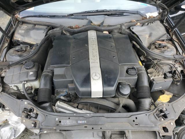WDBRF61J53F357321 - 2003 MERCEDES-BENZ C 240 BLACK photo 11