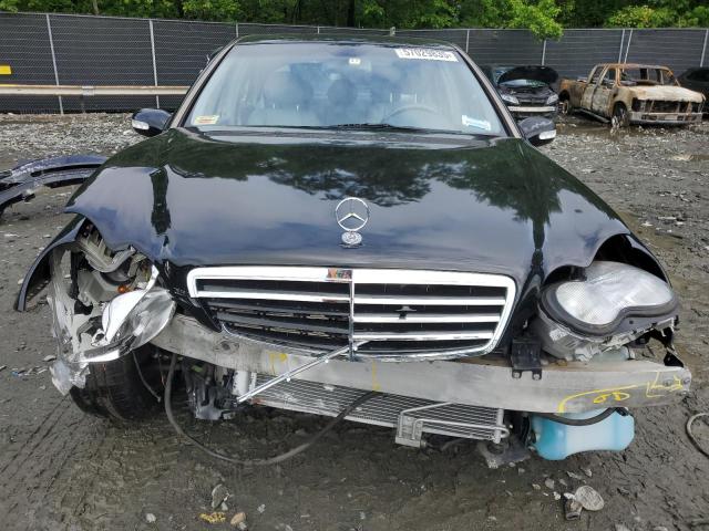 WDBRF61J53F357321 - 2003 MERCEDES-BENZ C 240 BLACK photo 5