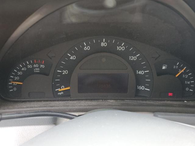 WDBRF61J53F357321 - 2003 MERCEDES-BENZ C 240 BLACK photo 9