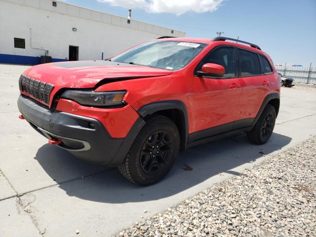 1C4PJMBX0KD113374 - 2019 JEEP CHEROKEE TRAILHAWK RED photo 1