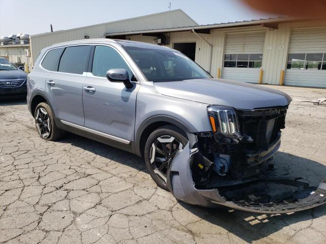 5XYP6DGC5PG334081 - 2023 KIA TELLURIDE S GRAY photo 4