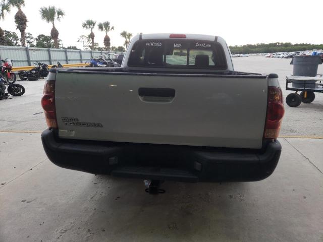 5TETX22N87Z346563 - 2007 TOYOTA TACOMA ACCESS CAB SILVER photo 6