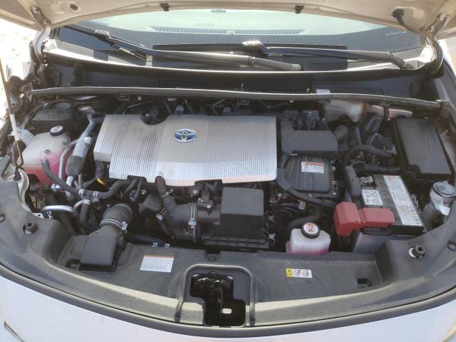 JTDKARFP3K3115384 - 2019 TOYOTA PRIUS PRIM Күміс фото 11