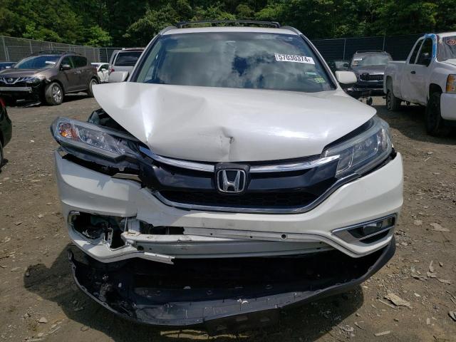 5J6RM4H71GL054544 - 2016 HONDA CR-V EXL WHITE photo 5