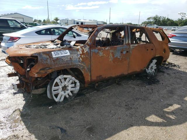 JTEBU5JRXJ5519046 - 2018 TOYOTA 4RUNNER SR5/SR5 PREMIUM 烧焦的 照片 1