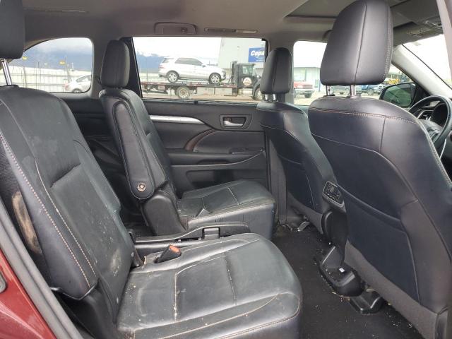 5TDKKRFH0FS097839 - 2015 TOYOTA HIGHLANDER XLE BURGUNDY photo 11