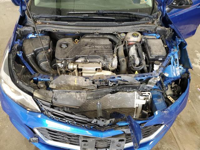 1G1BE5SM1H7170998 - 2017 CHEVROLET CRUZE LT BLUE photo 11