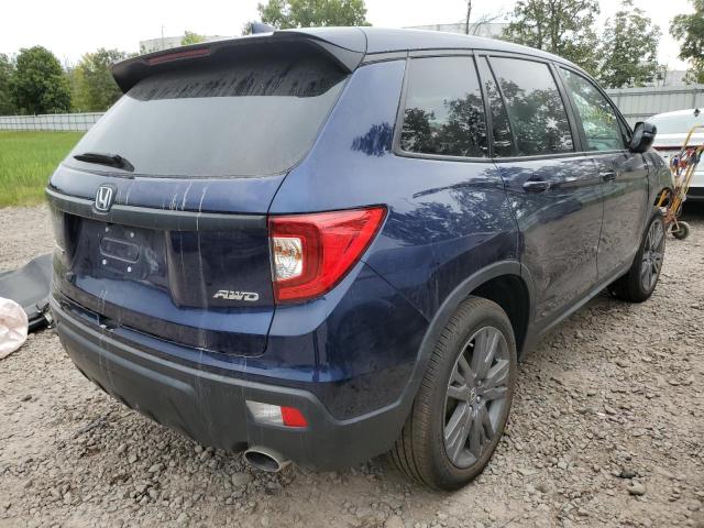 5FNYF8H55LB015485 - 2020 HONDA PASSPORT EXL Mavi foto 4