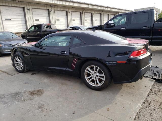 2G1FB1E32E9299803 - 2014 CHEVROLET CAMARO LT BLACK photo 2