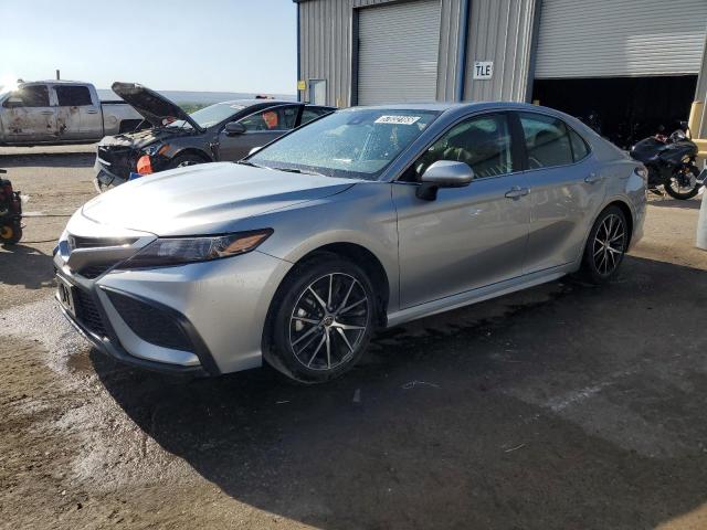 4T1G11AK2RU892593 - 2024 TOYOTA CAMRY SE NIGHT SHADE SILVER photo 1