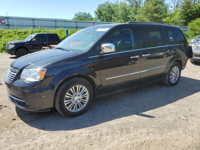 2C4RC1CG6GR232938 - 2016 CHRYSLER TOWN & COU TOURING L BLACK photo 1