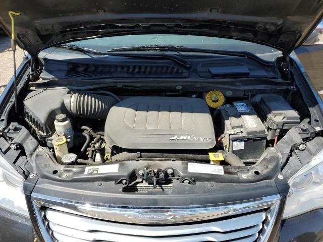 2C4RC1CG6GR232938 - 2016 CHRYSLER TOWN & COU TOURING L BLACK photo 12