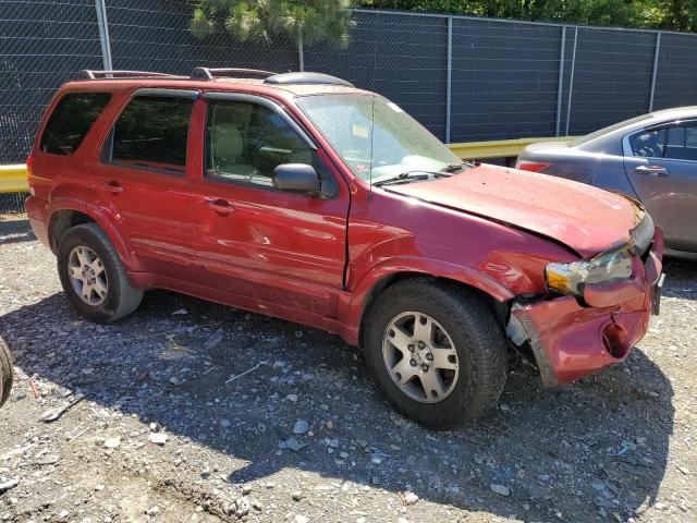 1FMCU94155KA84848 - 2005 FORD ESCAPE LIMITED RED photo 4