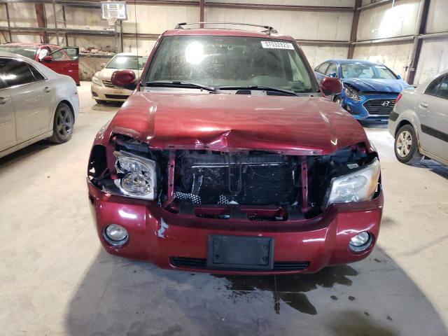 1GKET63M162302963 - 2006 GMC ENVOY DENALI RED photo 5