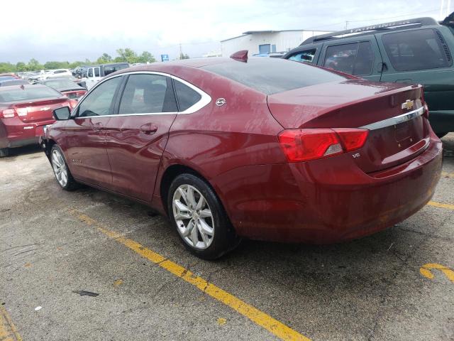 1G1105S36HU118009 - 2017 CHEVROLET IMPALA LT RED photo 2