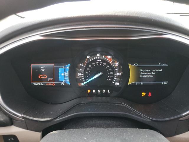 3FA6P0HD2LR251335 - 2020 FORD FUSION SE TEAL photo 9