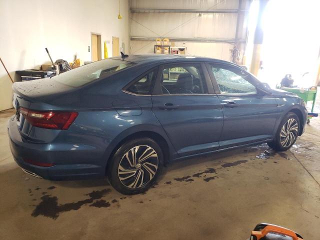 3VWG57BU5MM025176 - 2021 VOLKSWAGEN JETTA SEL PREMIUM BLUE photo 3