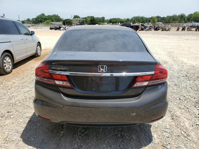 19XFB2F52DE057266 - 2013 HONDA CIVIC LX CHARCOAL photo 6