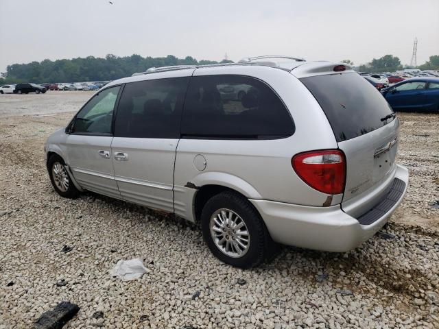 2C8GP64L93R202815 - 2003 CHRYSLER TOWN & COU LIMITED SILVER photo 2