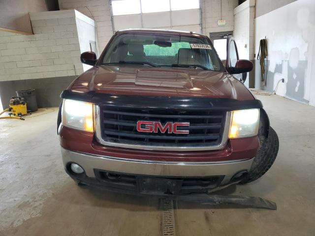 2GTEK13J281279574 - 2008 GMC SIERRA K1500 BURGUNDY photo 5