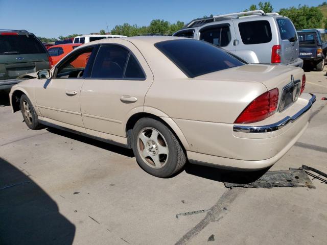1LNHM87A7YY756454 - 2000 LINCOLN LS 金色 照片 2