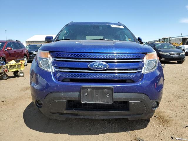 1FM5K8F8XFGC49798 - 2015 FORD EXPLORER LIMITED BLUE photo 5