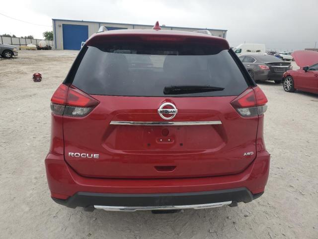 JN8AT2MV3HW260919 - 2017 NISSAN ROGUE S RED photo 6