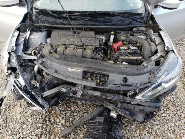 3N1AB7AP7JL646677 - 2018 NISSAN SENTRA S SILVER photo 11