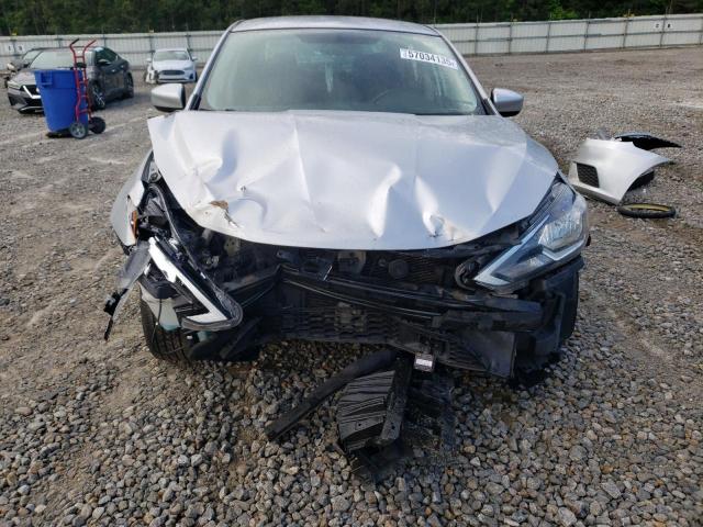 3N1AB7AP7JL646677 - 2018 NISSAN SENTRA S SILVER photo 5