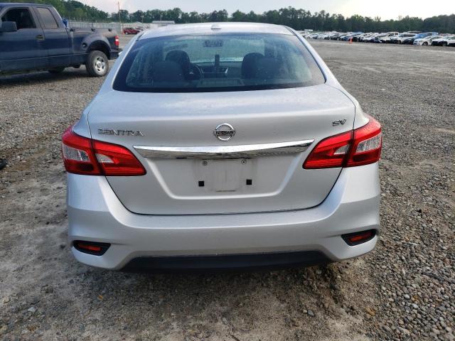 3N1AB7AP7JL646677 - 2018 NISSAN SENTRA S SILVER photo 6