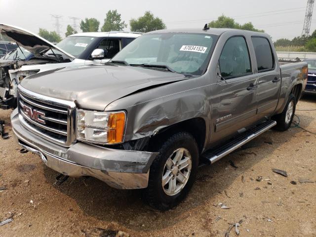 3GTP2VE7XDG250441 - 2013 GMC SIERRA K1500 SLE GRAY photo 1