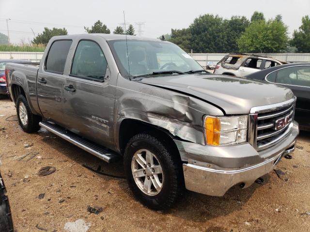 3GTP2VE7XDG250441 - 2013 GMC SIERRA K1500 SLE GRAY photo 4