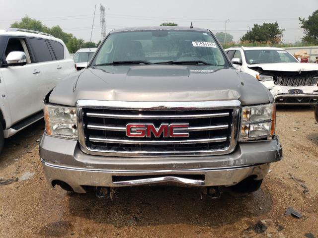 3GTP2VE7XDG250441 - 2013 GMC SIERRA K1500 SLE GRAY photo 5