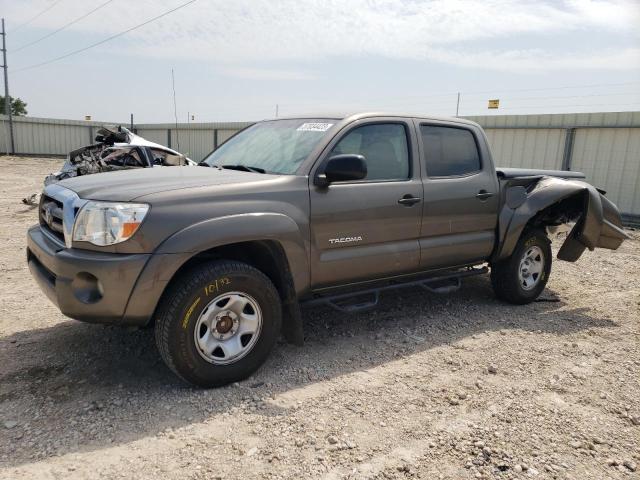 3TMJU4GN8AM092541 - 2010 TOYOTA TACOMA DOUBLE CAB PRERUNNER GRAY photo 1