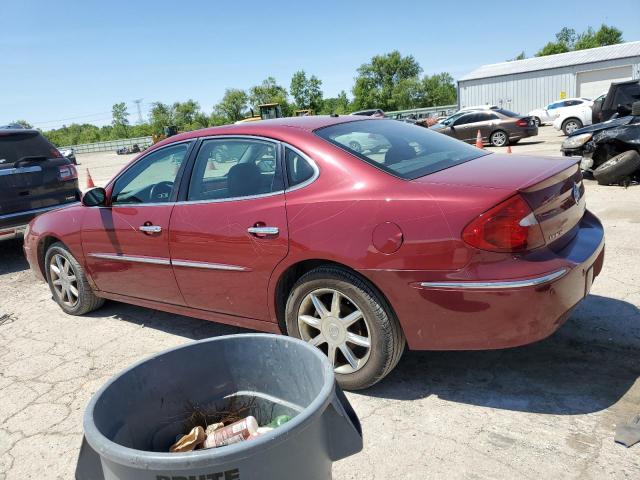 2G4WE567151170453 - 2005 BUICK LACROSSE CXS RED photo 2