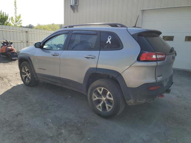 1C4PJMBS0HD214427 - 2017 JEEP CHEROKEE TRAILHAWK SILVER photo 2